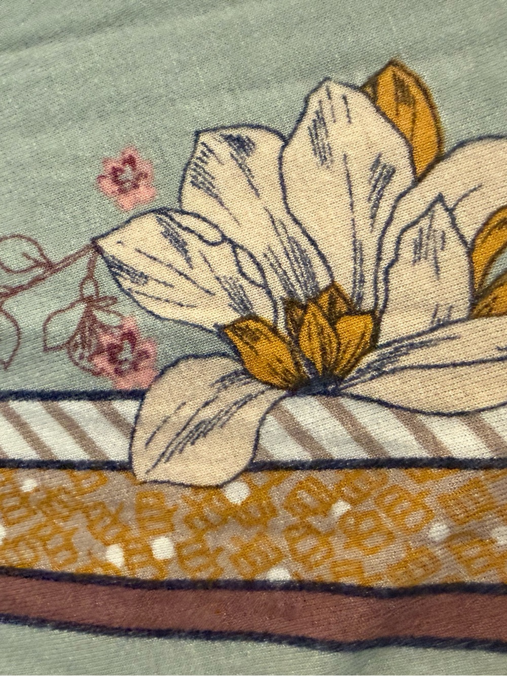 O'Neill Halter Floral Border-Print Swing Dress - Picture 5 of 10